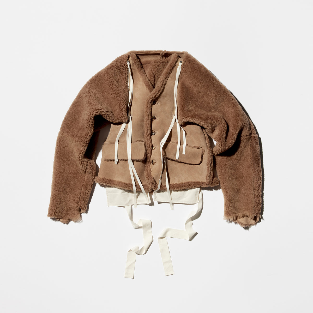 Midorikawa》Docking Mouton Jacket – VELVET