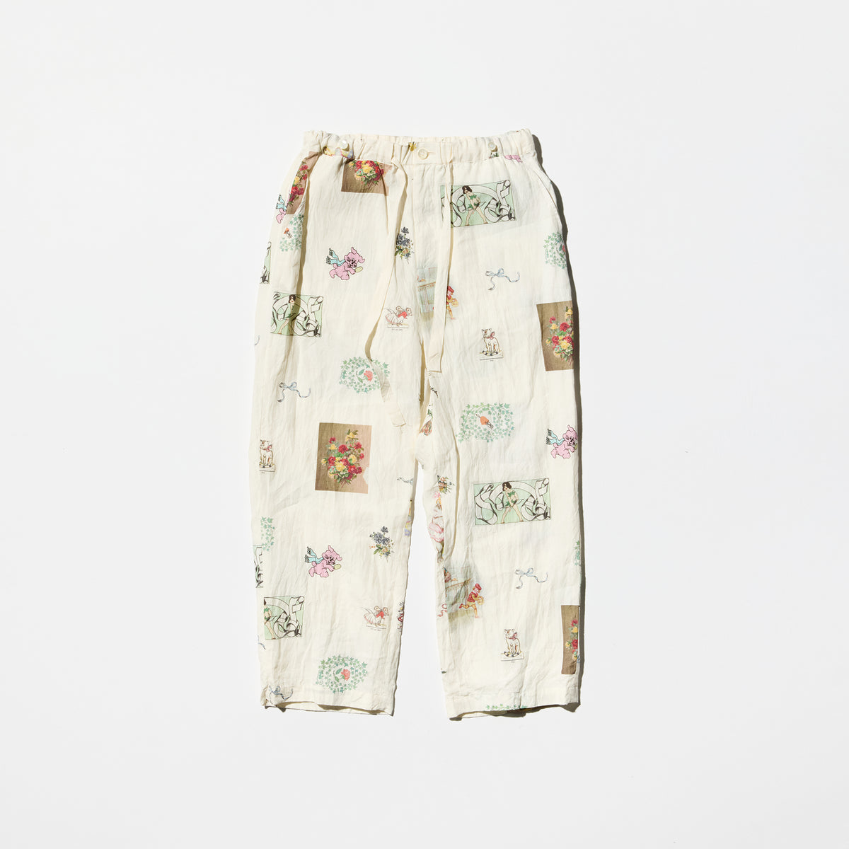 パンツ Midorikawa 25SS LINEN APRON EASY PANTS Midorikawa APRON EASY PANTS｜ミドリカワ エプロン パンツ