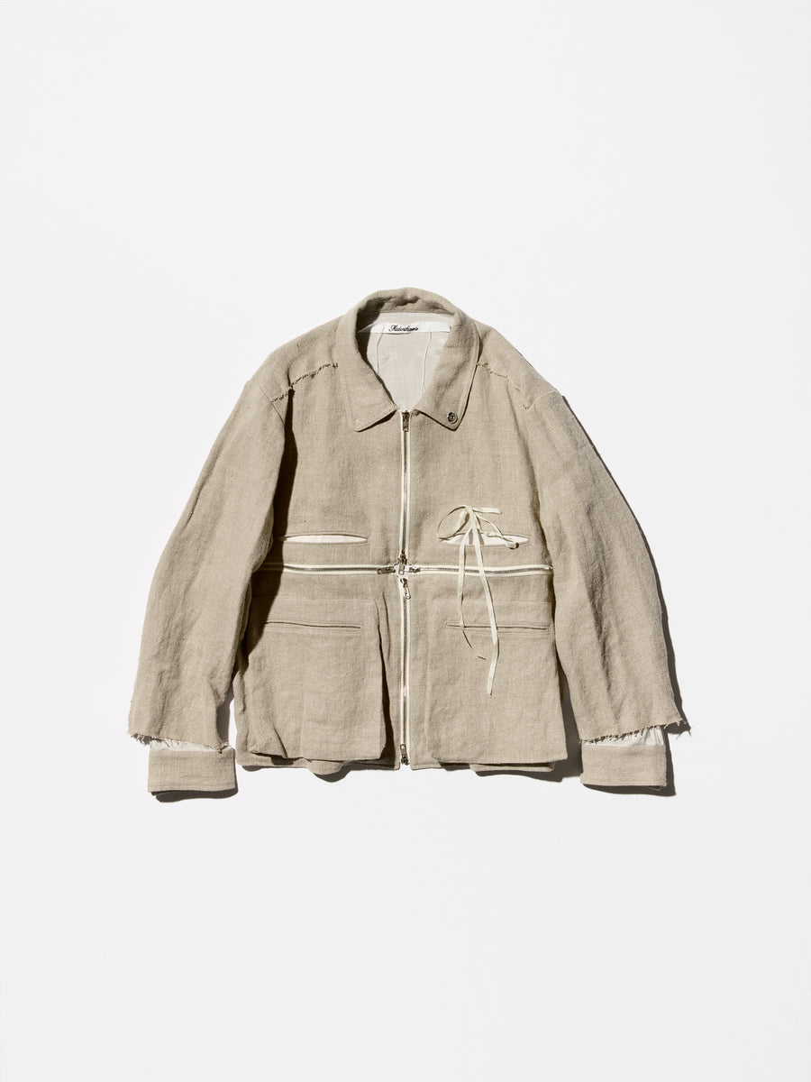 Midorikawa》CROSS BLOUSON – VELVET