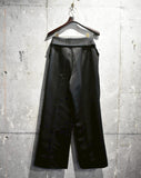 Vintage 1950s Belt Fringe Pants