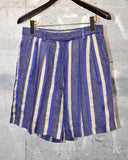 Archive《DRIES VAN NOTEN》Stripe Linen Shorts
