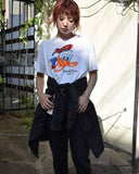 Vintage 1990s《Student Machine》 “Donald Duck” Glitter Accent T-shirt