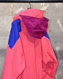 Vintage 1980s《Columbia》“Pink” Nylon Shell Pull-over Jacket