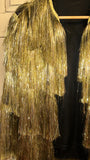 Vintage Gold Fringe Jacket