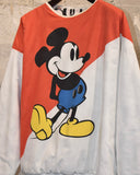 Vintage 1990s “Mickey Mouse" Reversible Sweat Shirt with Insulation