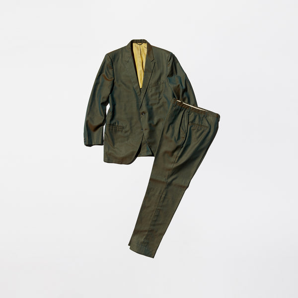 Vintage《CURLEE CLOTHES STOCKMEN'S STORE》Green Tonic Suit
