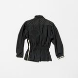 Vintage Black Zip-up Jacket