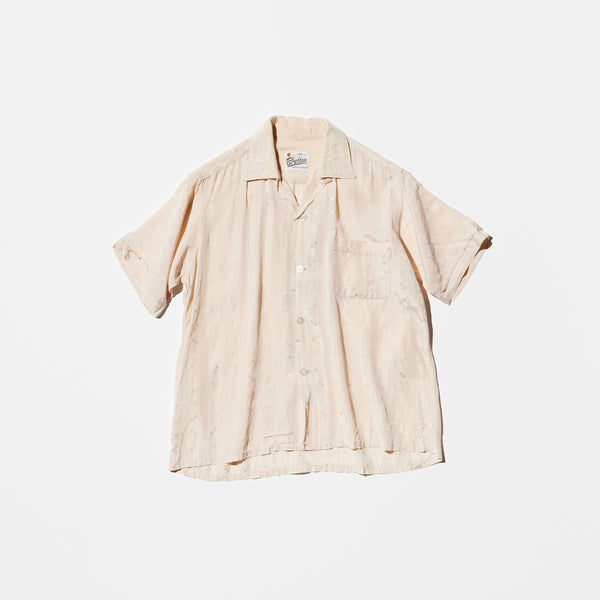 Vintage《Bretton》Silk Short Sleeve Shirt