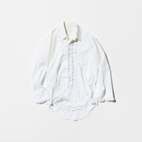 Vintage《after Six》White Frill shirt