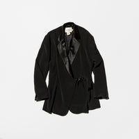 Vintage《IN-WEAR》String-fastening Front Tailored Jacket