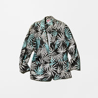 Vintage《Touch》Aloha Patterned Cotton Tailored Jacket