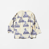 Vintage 30s “Drink MOXIE” Cotton No-collar Jacket
