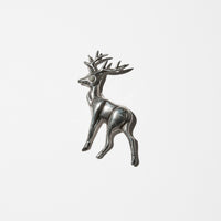Antique MEXICO SILVER Deer Brooch