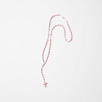 Mexican Souvenir Rosary Pink