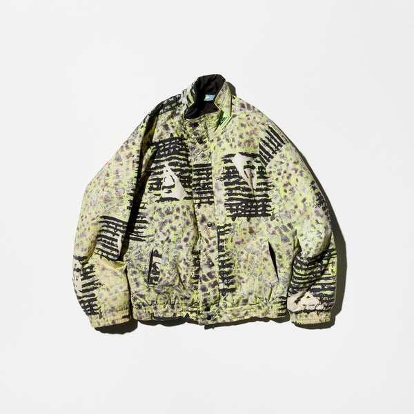 Vintage《QUIKSILVER》Patterned Padding Jacket