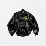 Vintage《Chalk Lide》“Batman” Satin Jacket