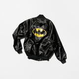 Vintage《Chalk Lide》“Batman” Satin Jacket