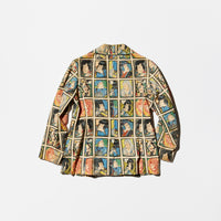 Vintage Kabuki Super Stars Ukiyo-e PatternedJacket