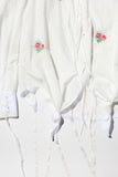 《Midorikawa》Rose Embroidered White Shirt Exclusive for VELVET HAKATA & VELVET