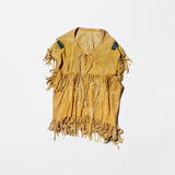 Vintage Native American's Suede Sleeveless Pull-over