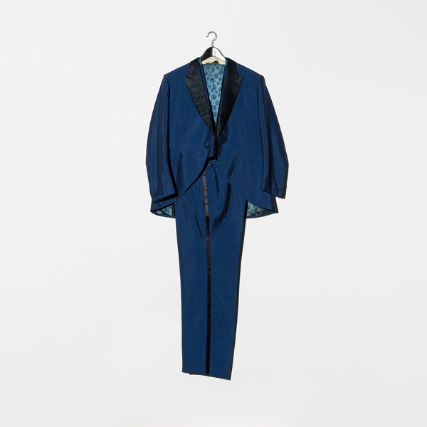 Vintage《Mr. Martino》 Tonic Blue Three-piece Suit