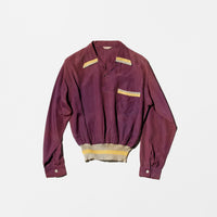 Vintage《DISTINCTIVE Sportswear》Pull-over Rayon Shirt