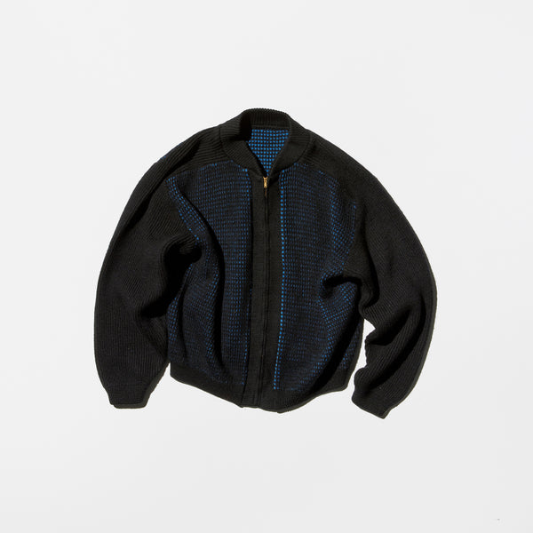 Vintage 60s Zip-up Sweater