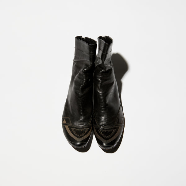 Archive《Marithe + Francois Girbaud》Leather Boots