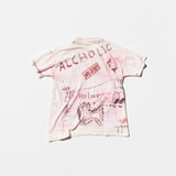 Vintage《BEEREN》 “USAF DRINKING TEAM” Hand Painted T-shirt