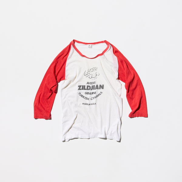 Vintage《ZILDJIAN》Official Raglan T-shirt