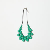 Vintage Green Balls Necklace