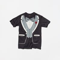 Vintage《ANVIL》T-shirt with Tuxedo Trompe-l'oeil Print