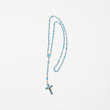 Vintage Blue Rosary 02