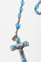 Vintage Blue Rosary 02