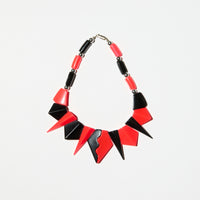 Vintage Red×Black Stingy Necklace