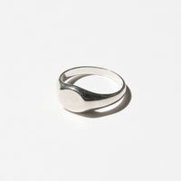 Vintage Silver Plane Signature Ring 01