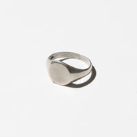 Vintage Silver Plane Signature Ring 02