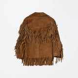 Vintage《RANCHER by Schott Bros.》Fringe Suede Jacket