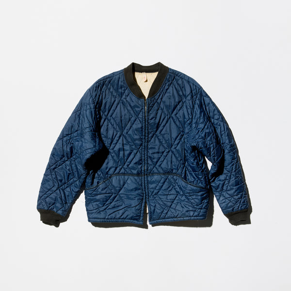 Vintage Diamond-shaped Stitching Quilted Jacket