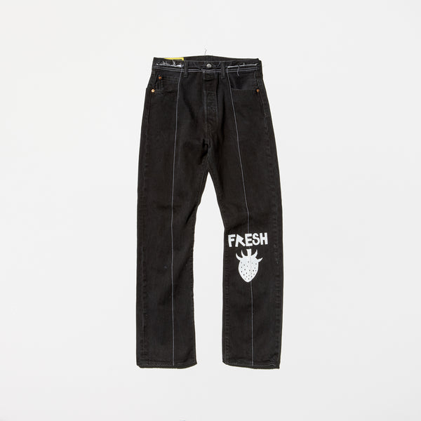 《WESTFALL》“Fresh” Remake Black Denim Pants