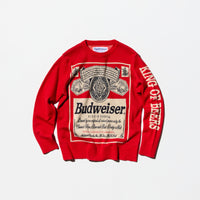 Vintage《Budweiser®》“KING OF BEERS” Sweater