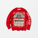 Vintage《Budweiser®》“KING OF BEERS” Sweater