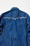 《VELVET》Original Edition “VELVET FORMATION” Sequin Denim Shirt
