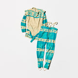 Vintage《Western Costume Co.》Patterned Costume Three Piece