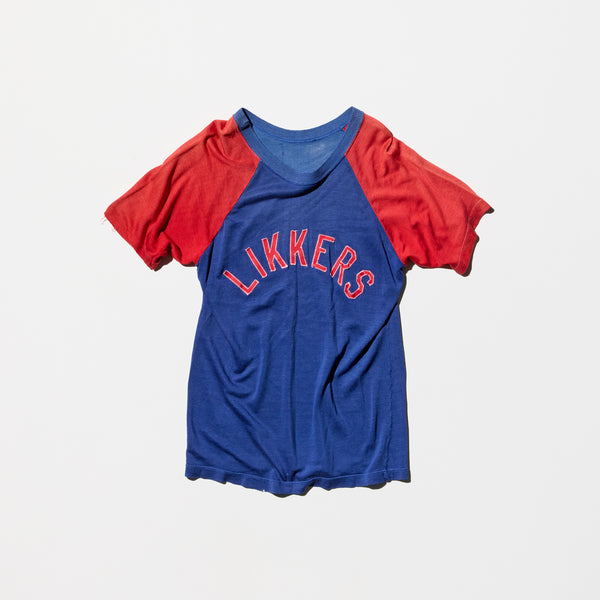 Vintage 50s “LIKKERS” Rayon T-shirt