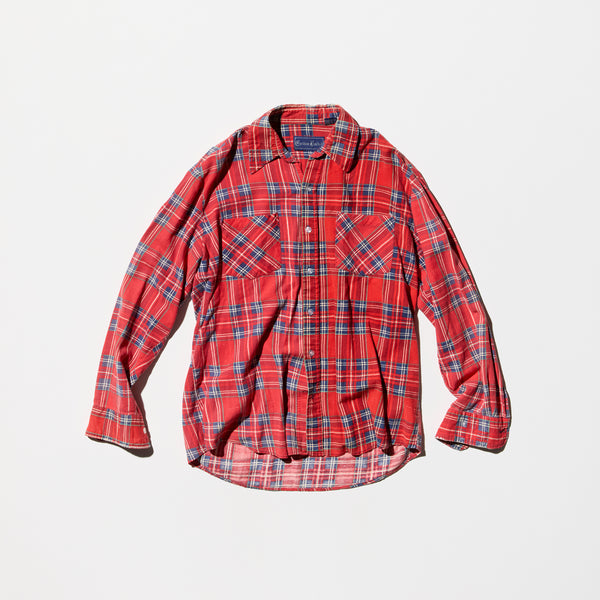 Vintage《Custom Limited》Print Flannel Shirt