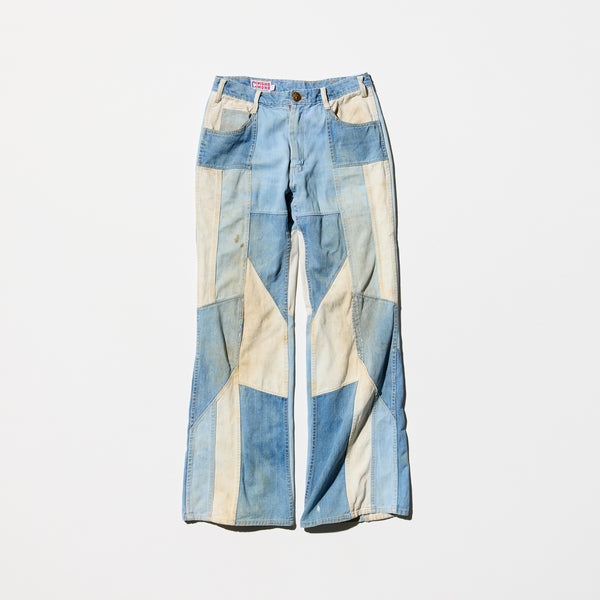 Vintage《CIWONE CIMONE》70s Patchwork Denim Pants
