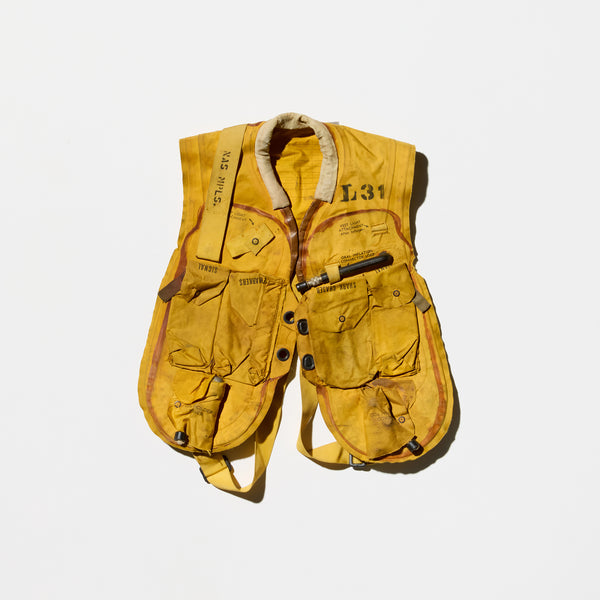 Vintage 50S US NAVY BUAER MARK 2 VEST TYPE LIFE PRESERVER