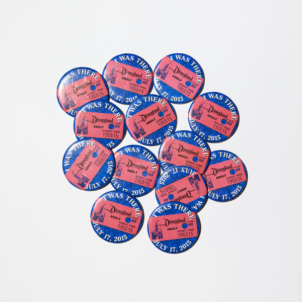 Vintage “Disneyland” Thicket Motif Can Badge