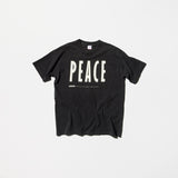 Vintage《FRUIT OF THE LOOM》80s “PEACE” “JUSTICE” T-shirt